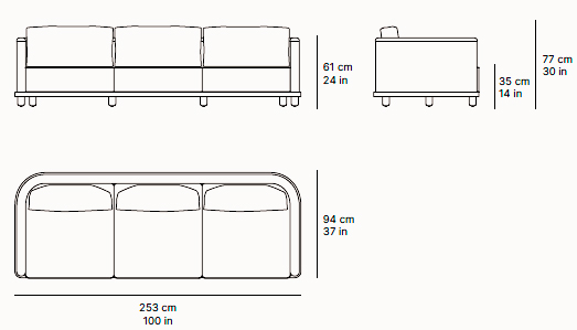 croquis sofa umbra skld studio